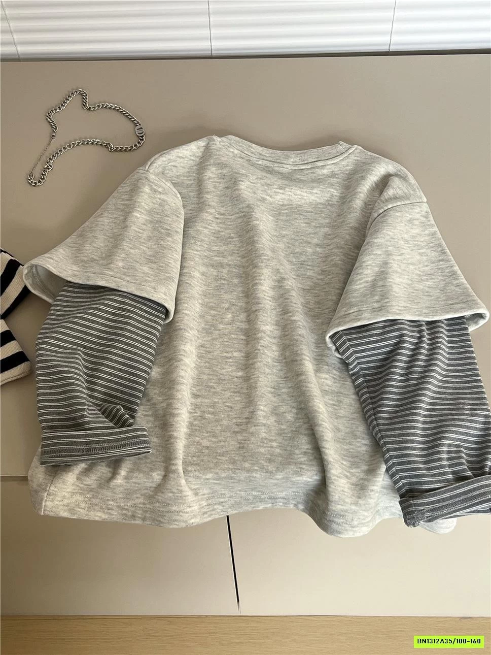 ÁO NỈ LÔNG GẤU GIẢ 2 LỚP SNIDOLS