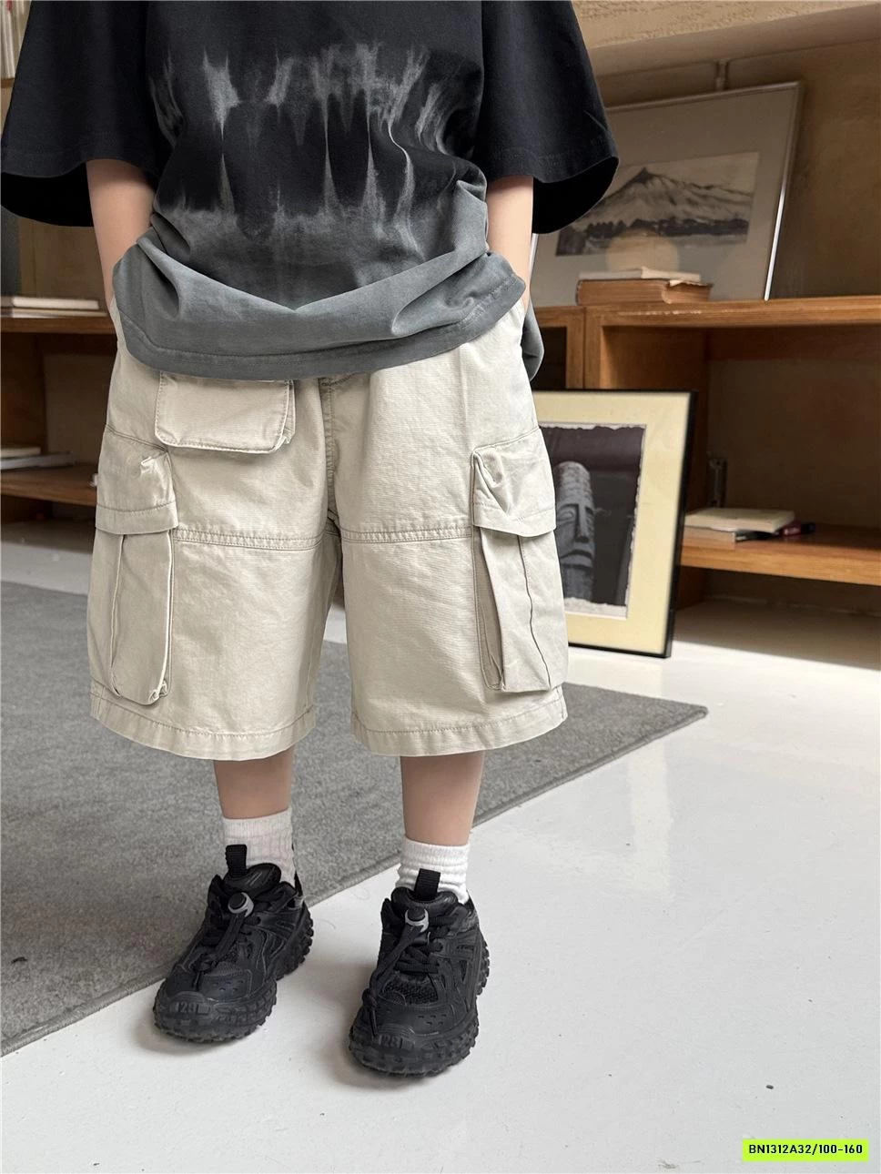 SHORT THÔ TÚI HỘP SNIDOLS