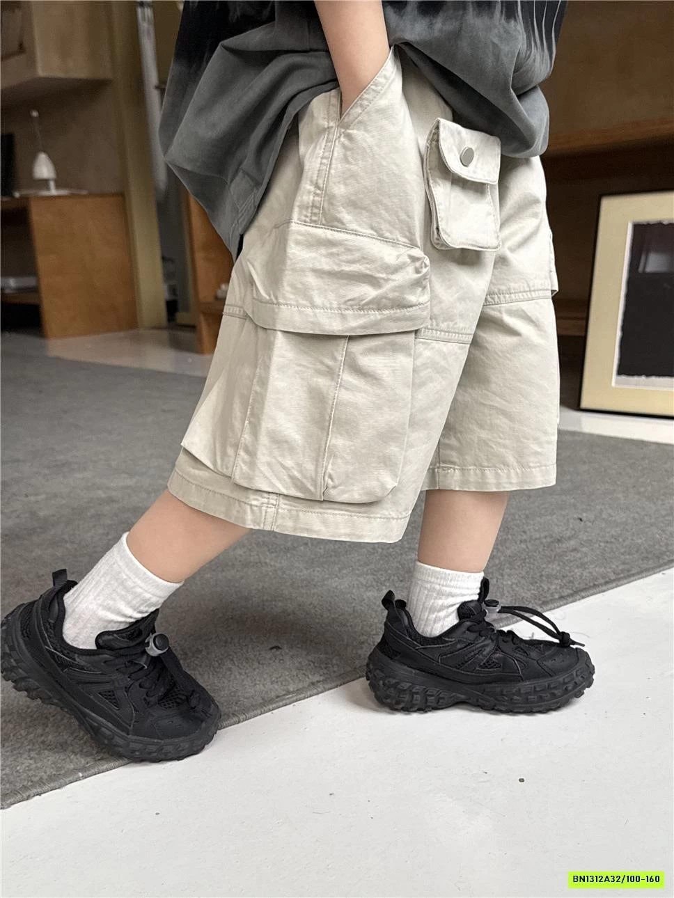 SHORT THÔ TÚI HỘP SNIDOLS