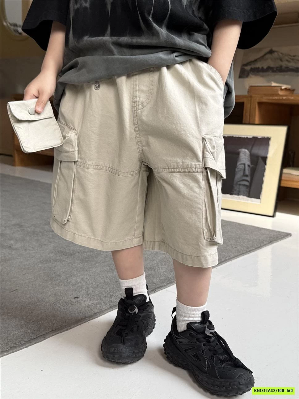 SHORT THÔ TÚI HỘP SNIDOLS