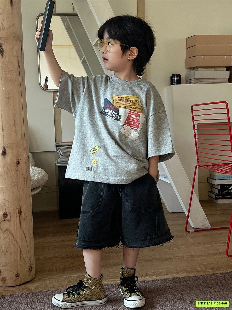 SHORT DA CÁ TUA GẤU SNIDOLS