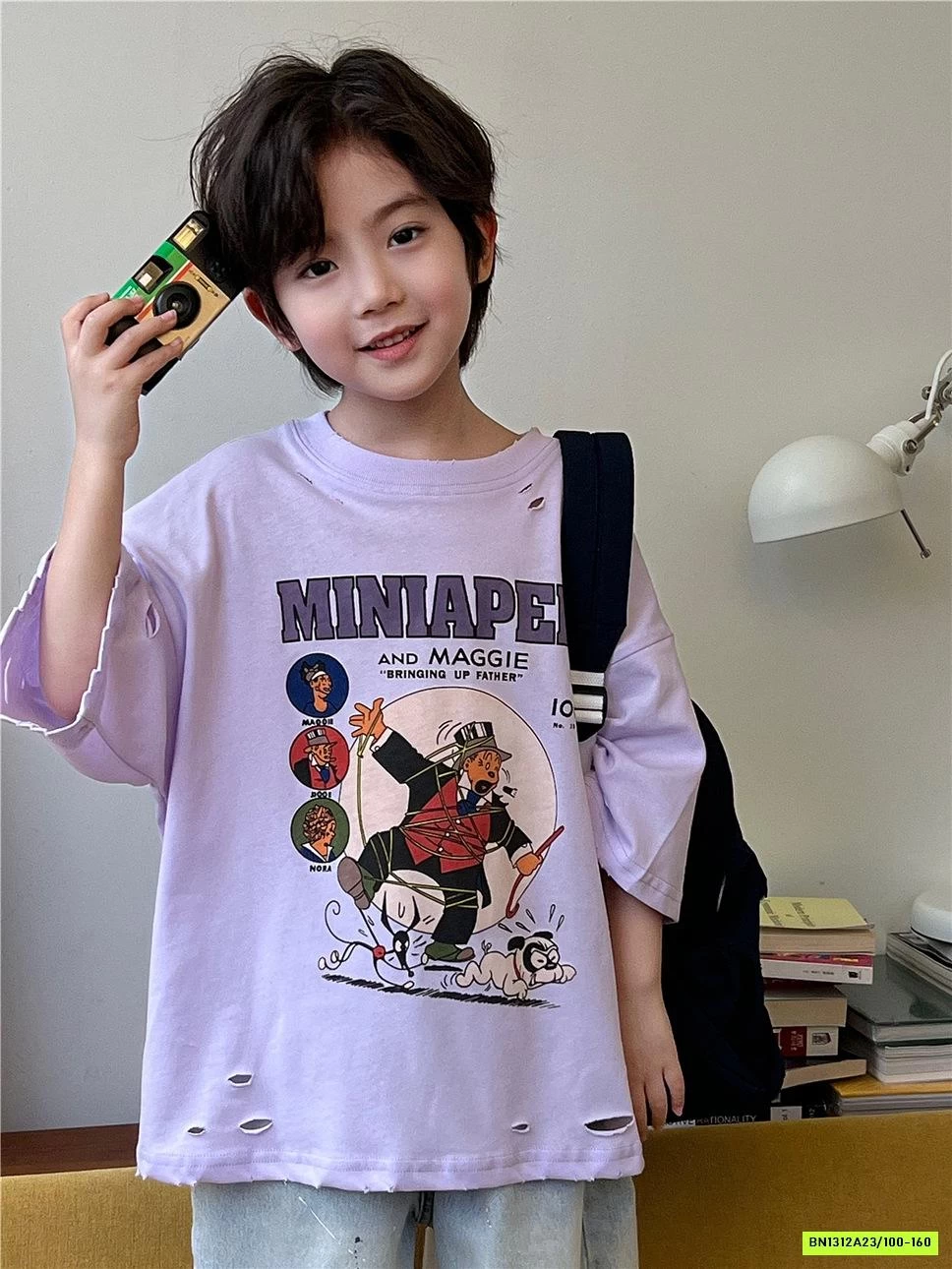 ÁO THUN IN HÌNH RÁCH CÁ TÍNH SNIDOLS