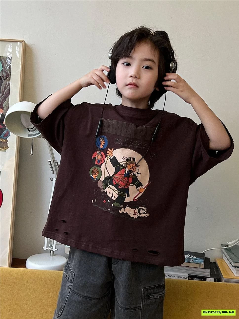 ÁO THUN IN HÌNH RÁCH CÁ TÍNH SNIDOLS