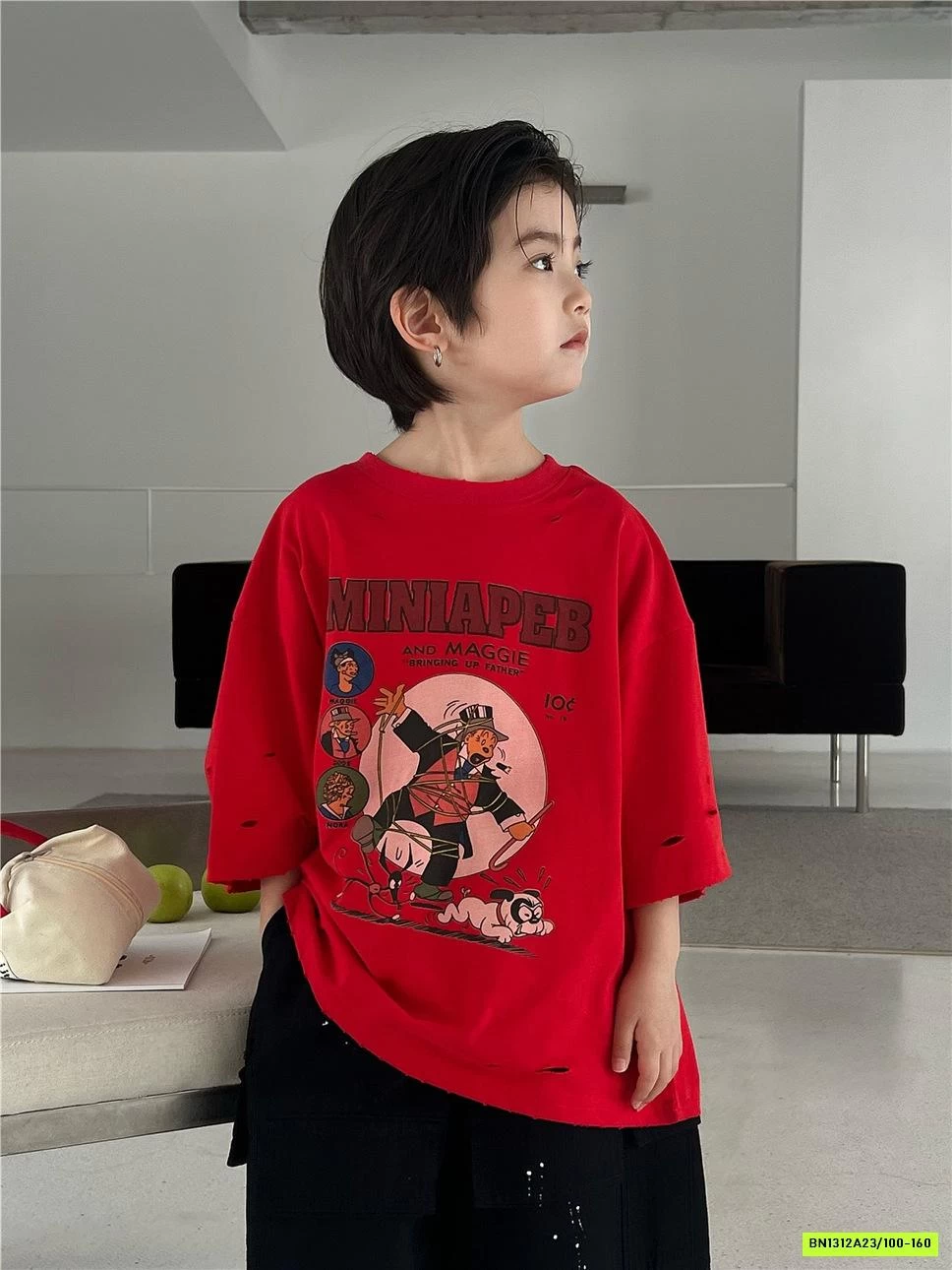 ÁO THUN IN HÌNH RÁCH CÁ TÍNH SNIDOLS