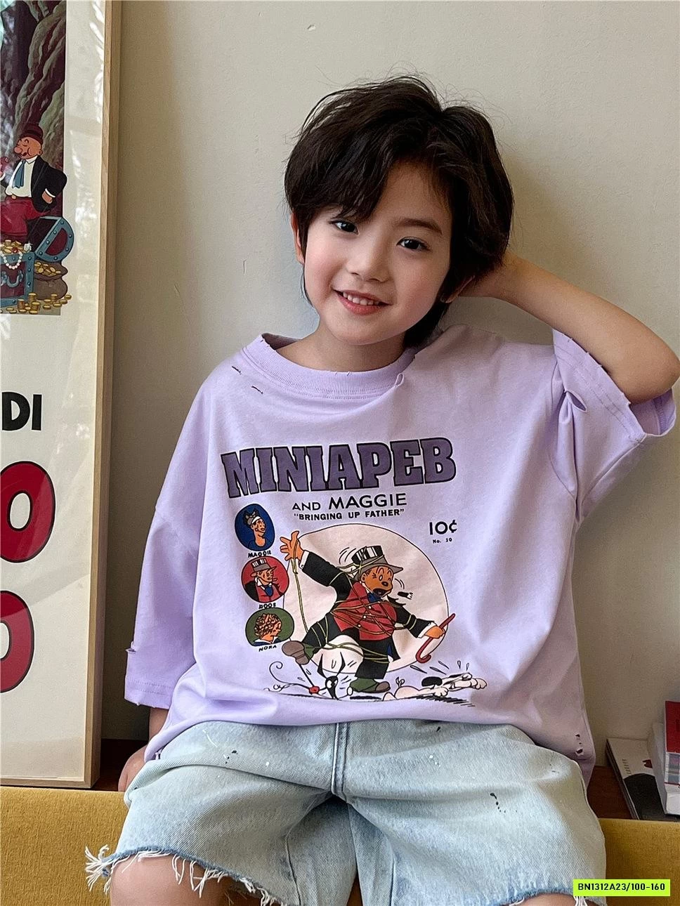 ÁO THUN IN HÌNH RÁCH CÁ TÍNH SNIDOLS