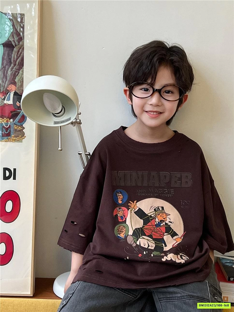 ÁO THUN IN HÌNH RÁCH CÁ TÍNH SNIDOLS