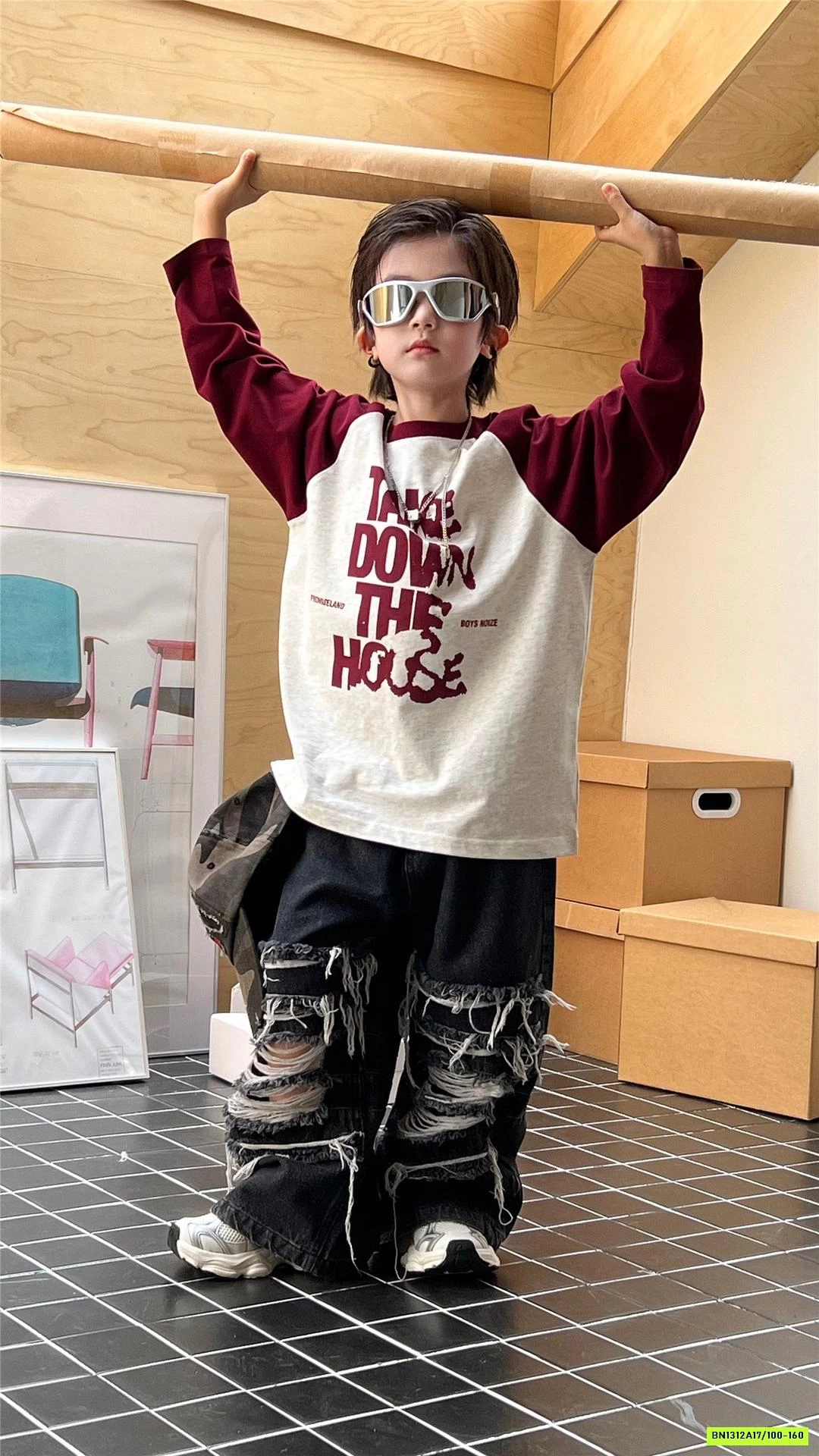 ÁO THUN PHỐI MÀU TAY SNIDOLS