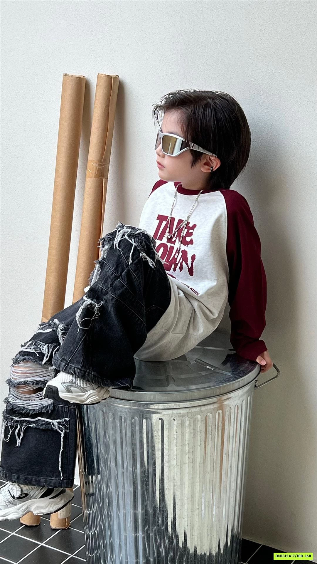 ÁO THUN PHỐI MÀU TAY SNIDOLS