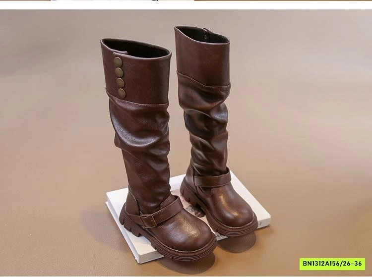 BOOT DA GIẢ NHÚN GẮN CÚC