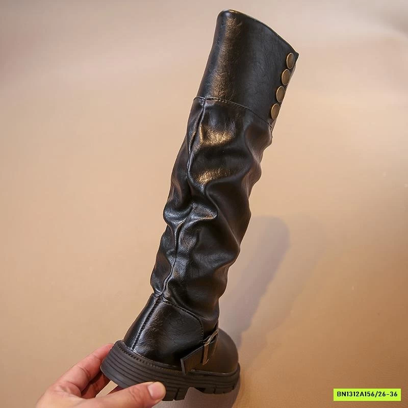 BOOT DA GIẢ NHÚN GẮN CÚC