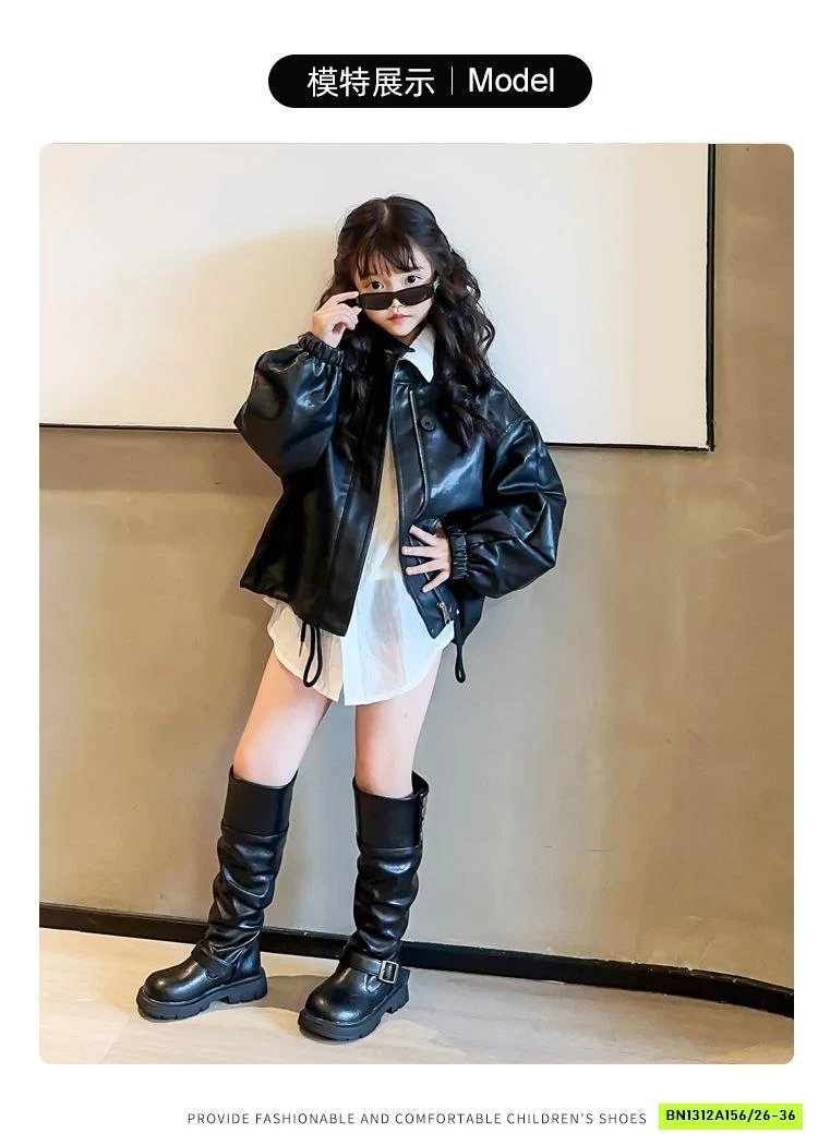 BOOT DA GIẢ NHÚN GẮN CÚC