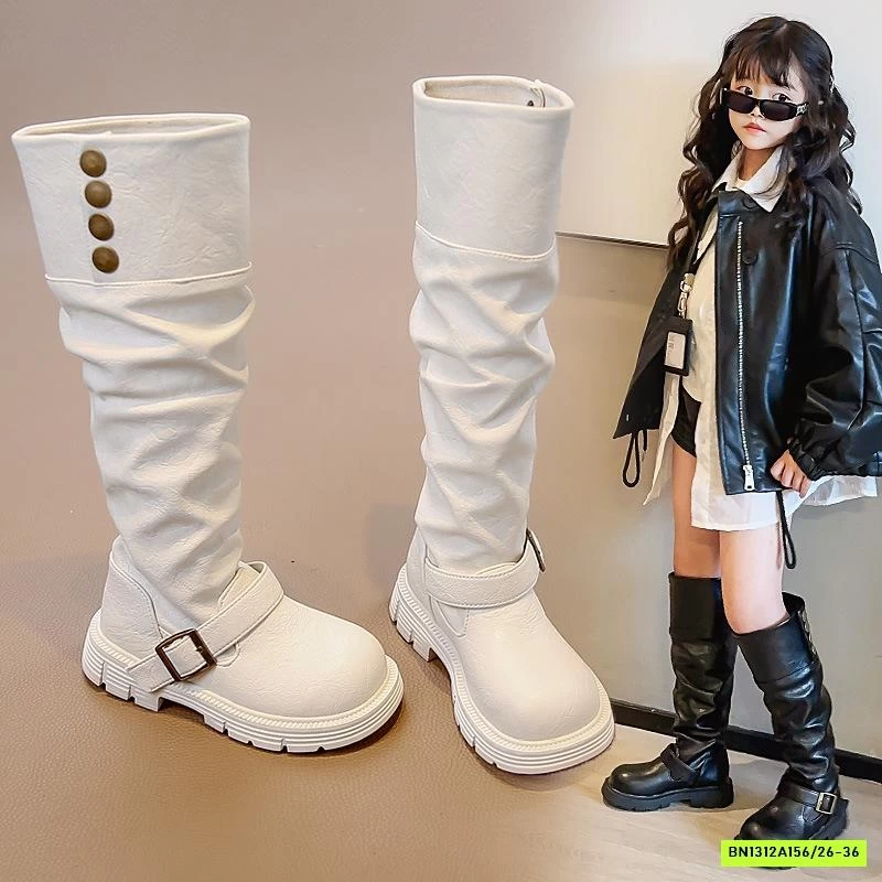 BOOT DA GIẢ NHÚN GẮN CÚC