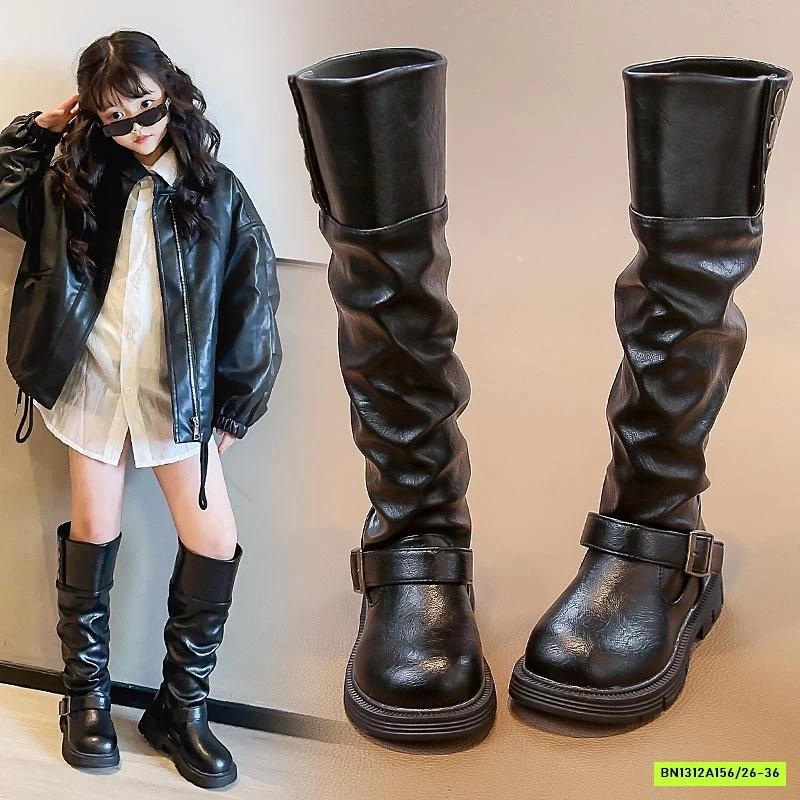 BOOT DA GIẢ NHÚN GẮN CÚC