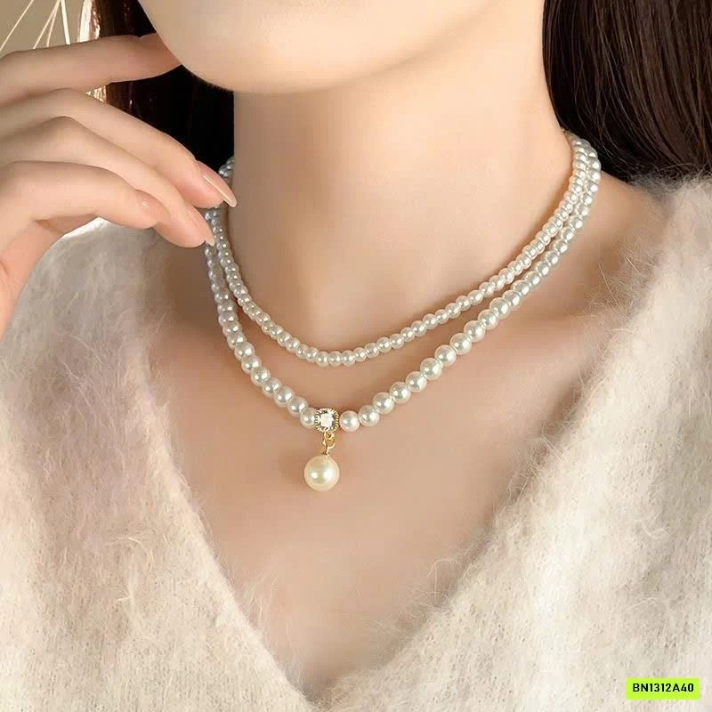 VÒNG CỔ NGỌC TRAI GOLIC