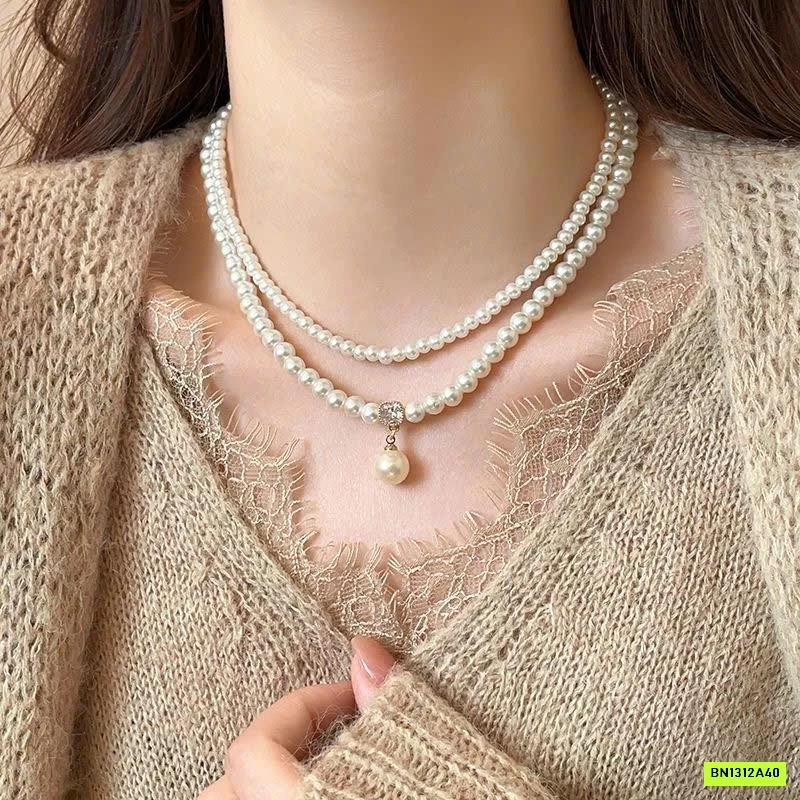 VÒNG CỔ NGỌC TRAI GOLIC