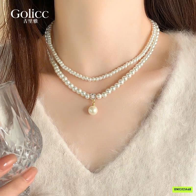 VÒNG CỔ NGỌC TRAI GOLIC