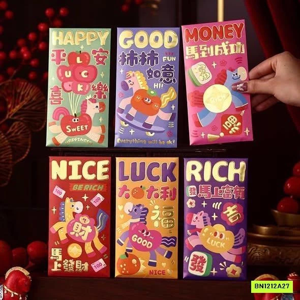 COMBO 30 LÌ XÌ MIX MẪU