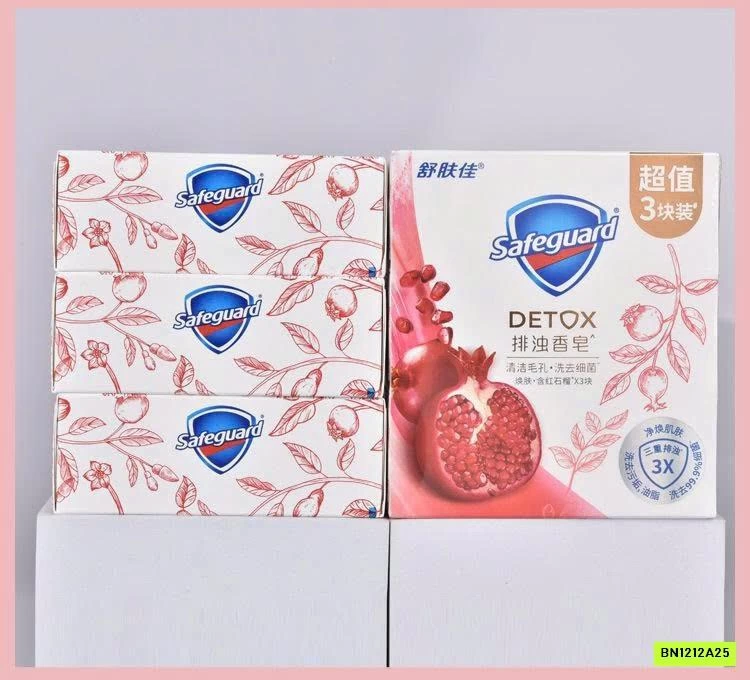 SÉT 3 XÀ PHÒNG THẢI ĐỘC HƯƠNG LỰU SAFEGUARD