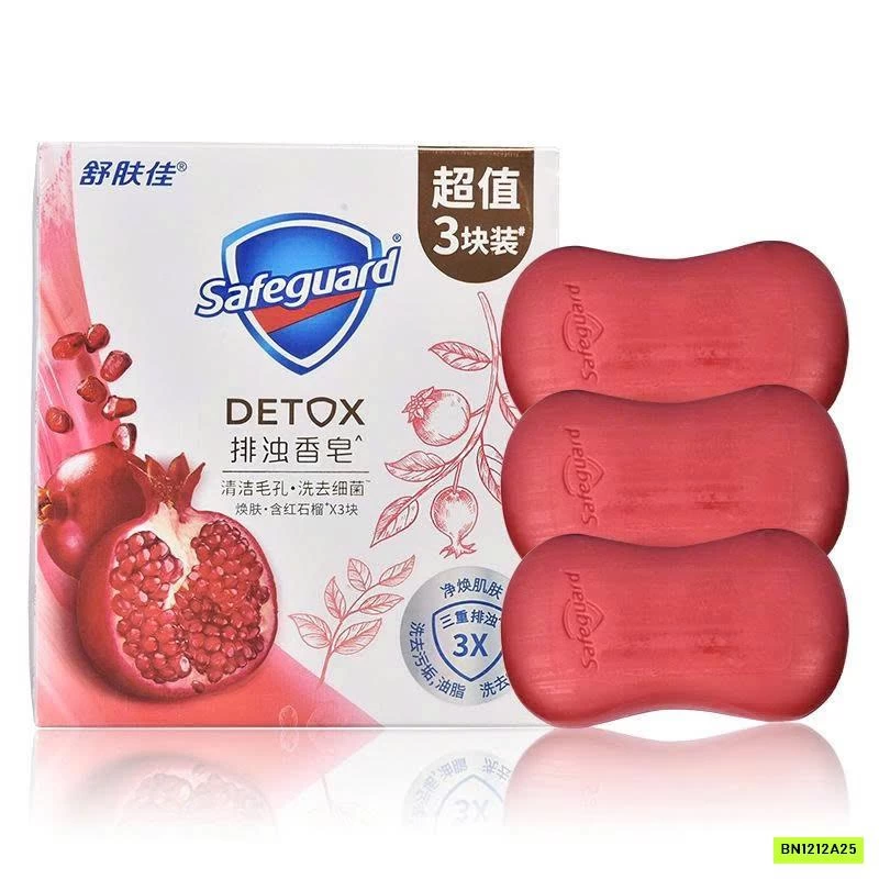 SÉT 3 XÀ PHÒNG THẢI ĐỘC HƯƠNG LỰU SAFEGUARD