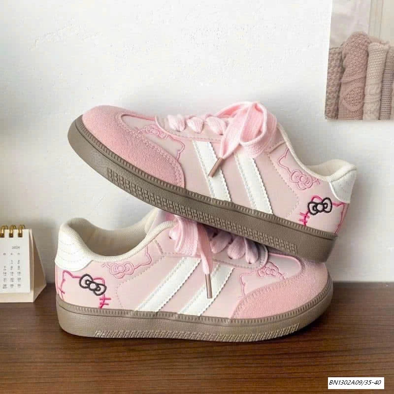 GIÀY THỂ THAO THÊU KITTY