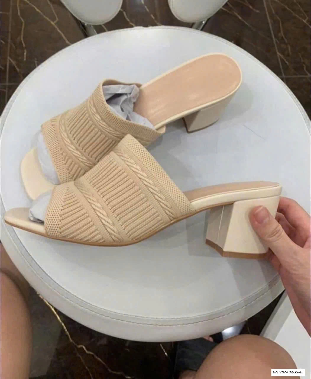 CAO GÓT VUÔNG QUAI DỆT