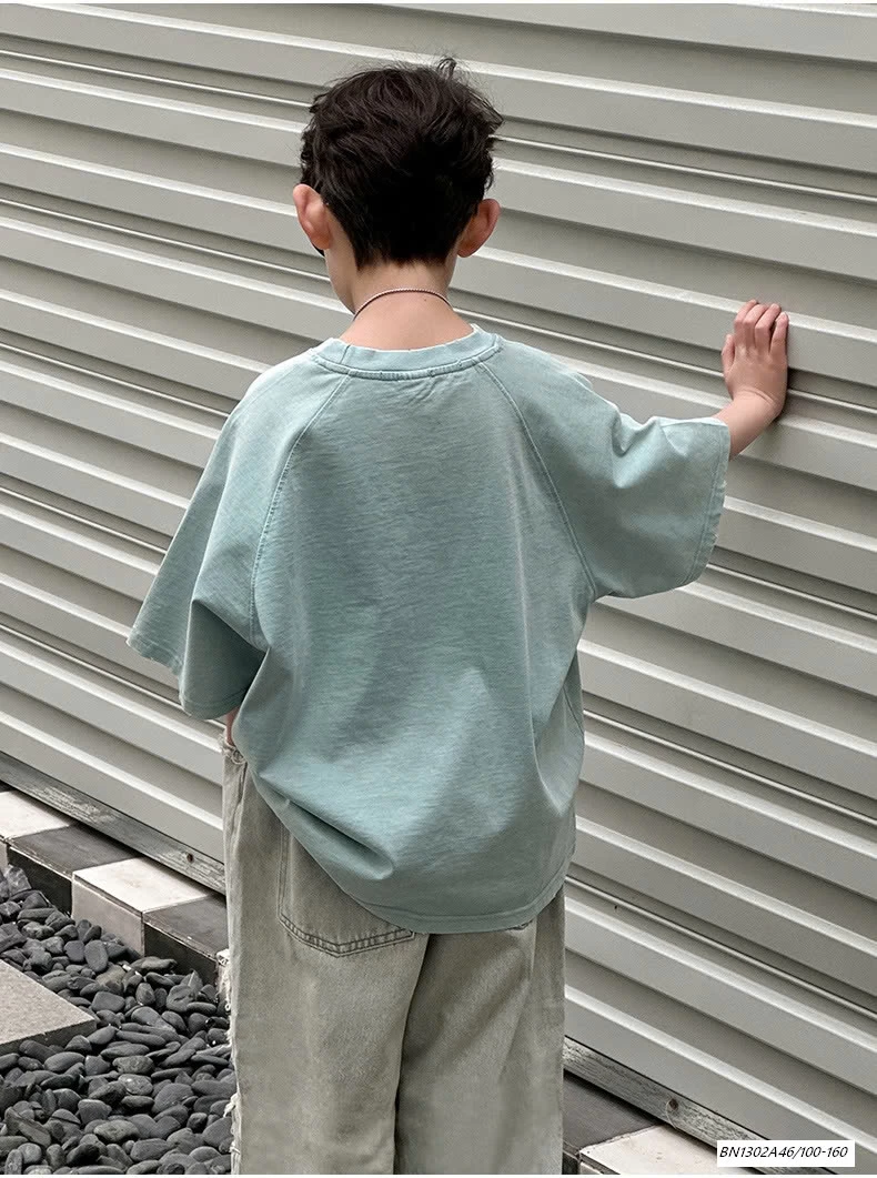 ÁO THÊU CHỮ MIX JEANS SUÔNG RÁCH