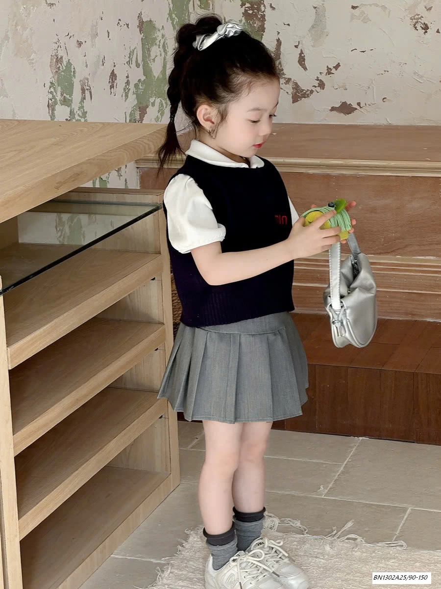 CHÂN VÁY XẾP LY NỮ SINH