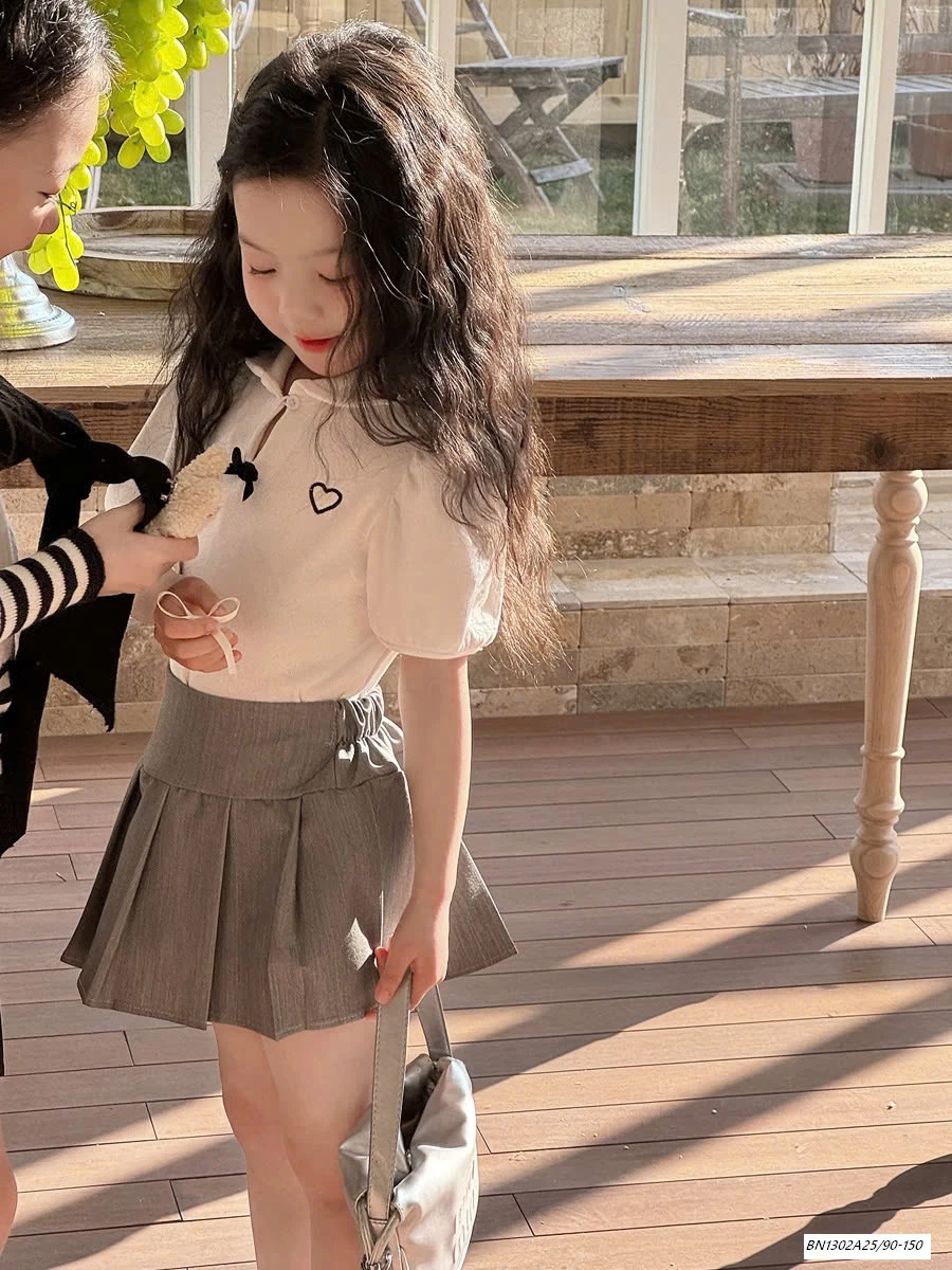 CHÂN VÁY XẾP LY NỮ SINH