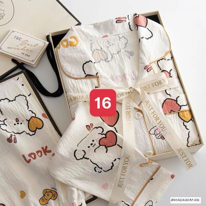 BST PIZAMA DỄ THƯƠNG DÀI TAY