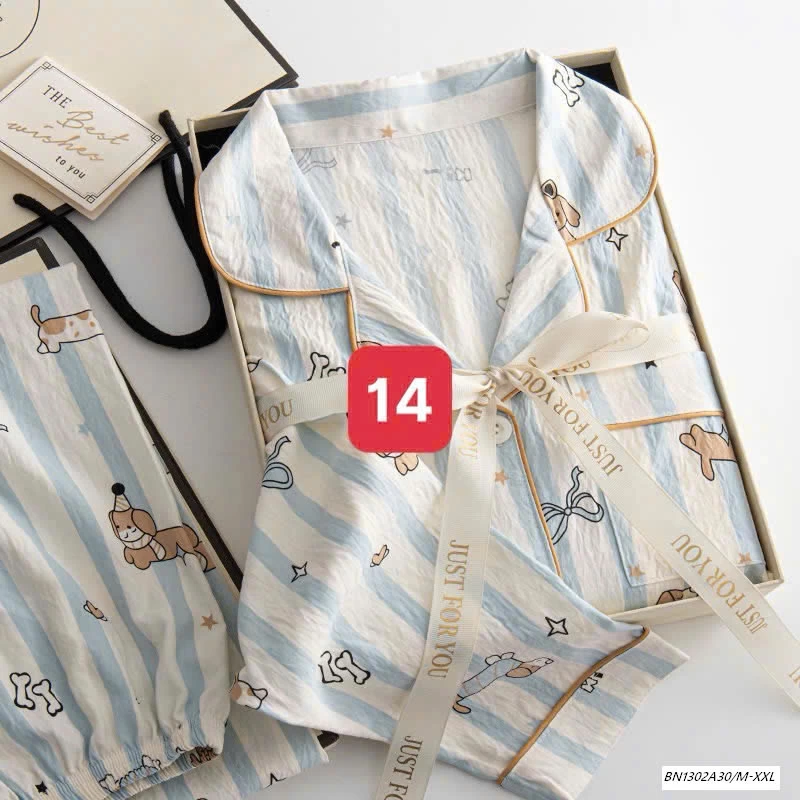 BST PIZAMA DỄ THƯƠNG DÀI TAY