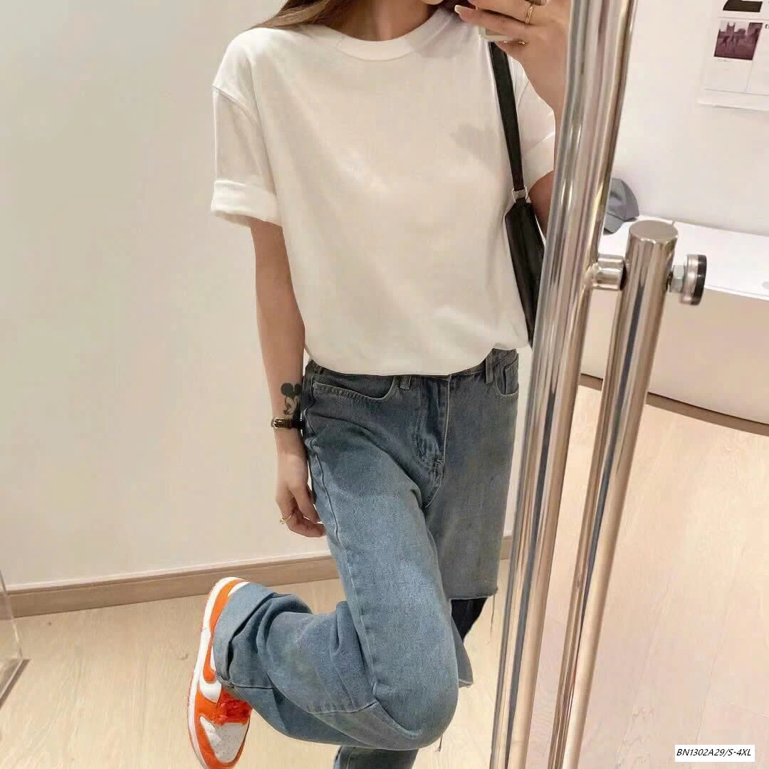 ÁO THUN U.NI CỔ TRÒN