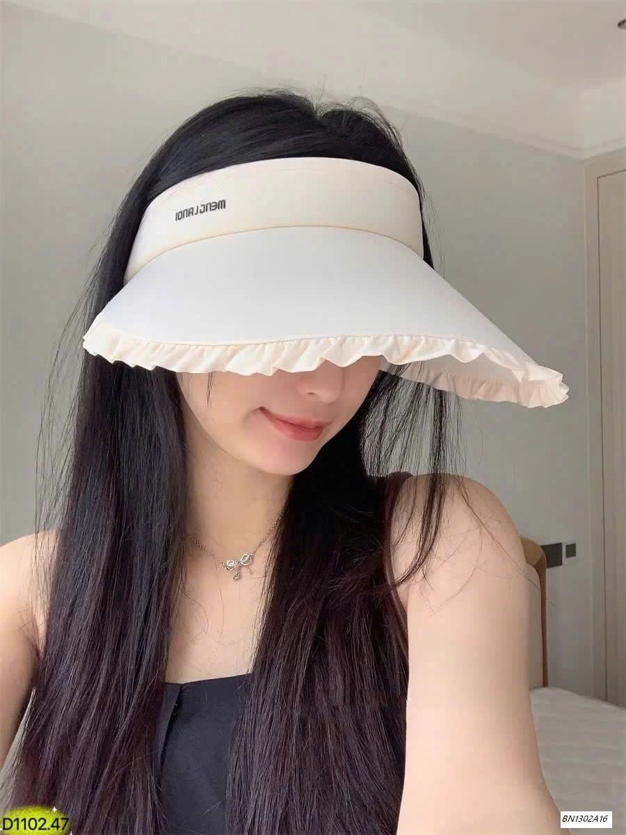 MŨ CHỐNG NẮNG VÀNH RỘNG VIỀN BÈO