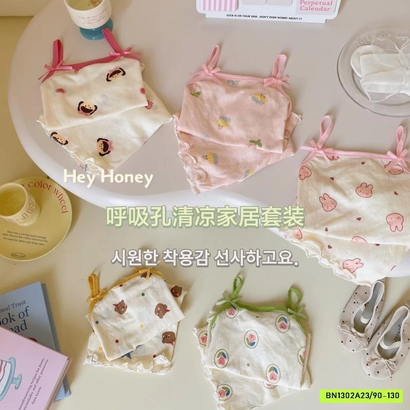 SÉT BỘ 2 DÂY THUN GIẤY HOA NHÍ