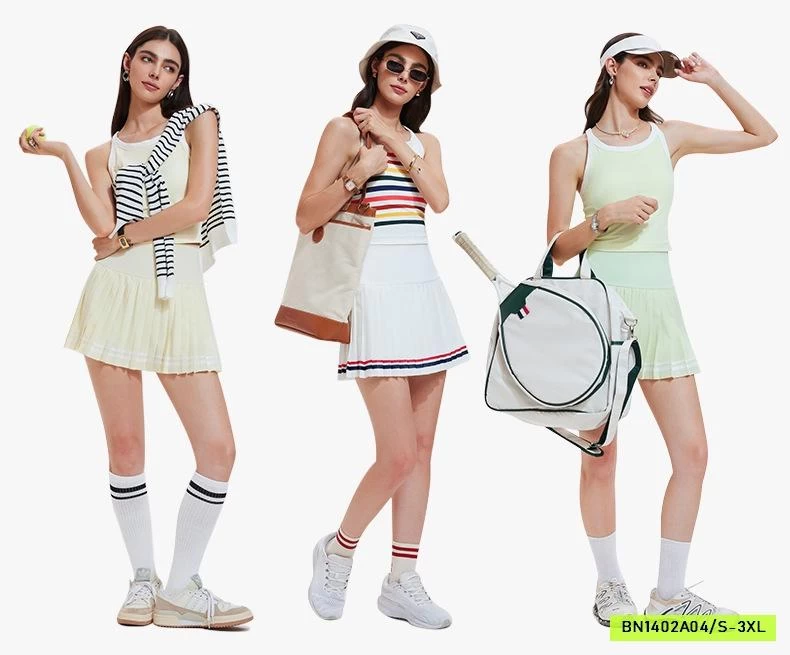 CHÂN VÁY THỂ THAO XẾP LY