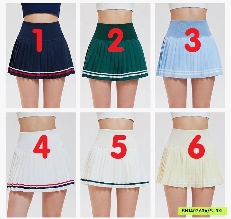 CHÂN VÁY THỂ THAO XẾP LY