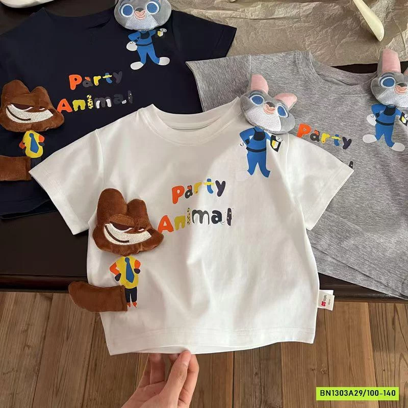 ÁO THUN GẮN ZOOTOPIA