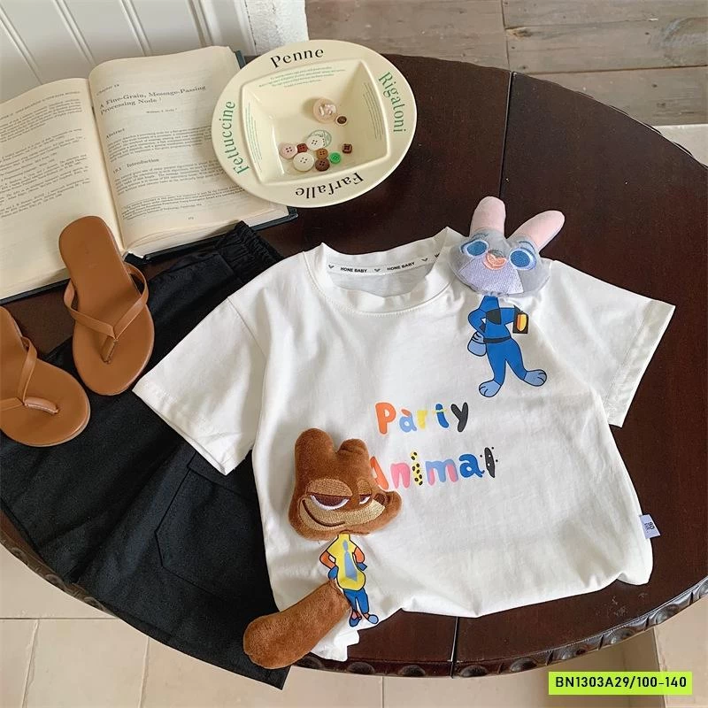 ÁO THUN GẮN ZOOTOPIA