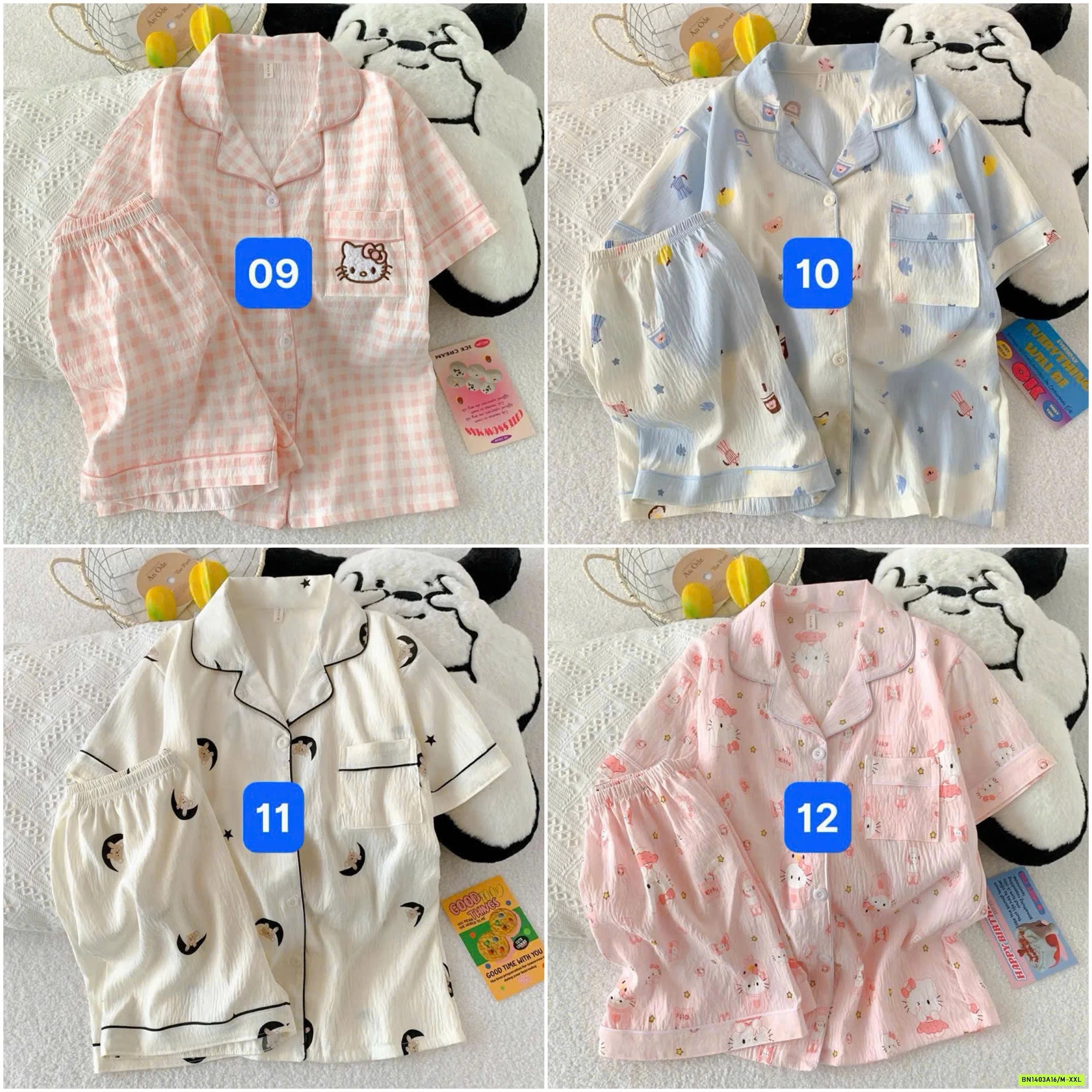 PIZAMA CỘC BẢNG MẪU MỚI