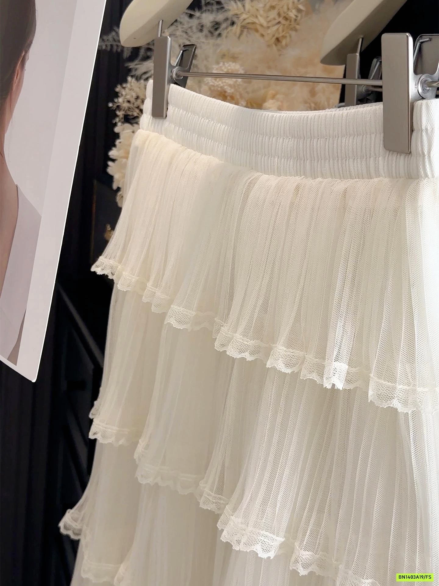 CHÂN VÁY VOAN TẦNG ANNA DÁNG DÀI