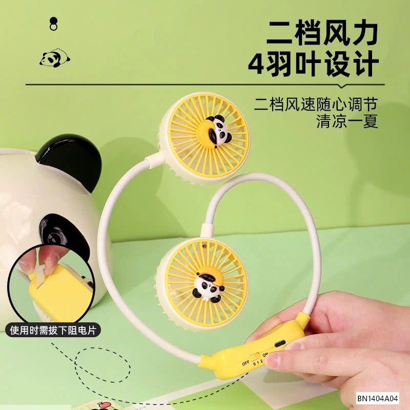 QUẠT ĐEO CỔ DÂY MẢNH CAPYBARA