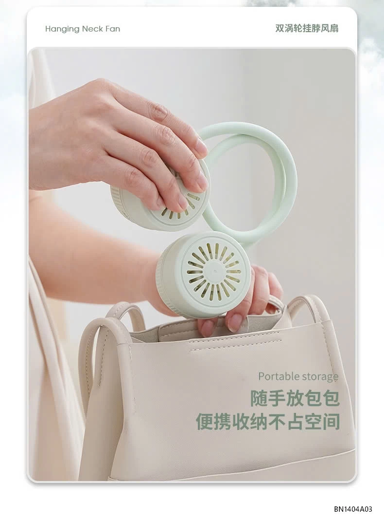 QUẠT ĐEO CỔ SIÊU MÁT DÂY MẢNH