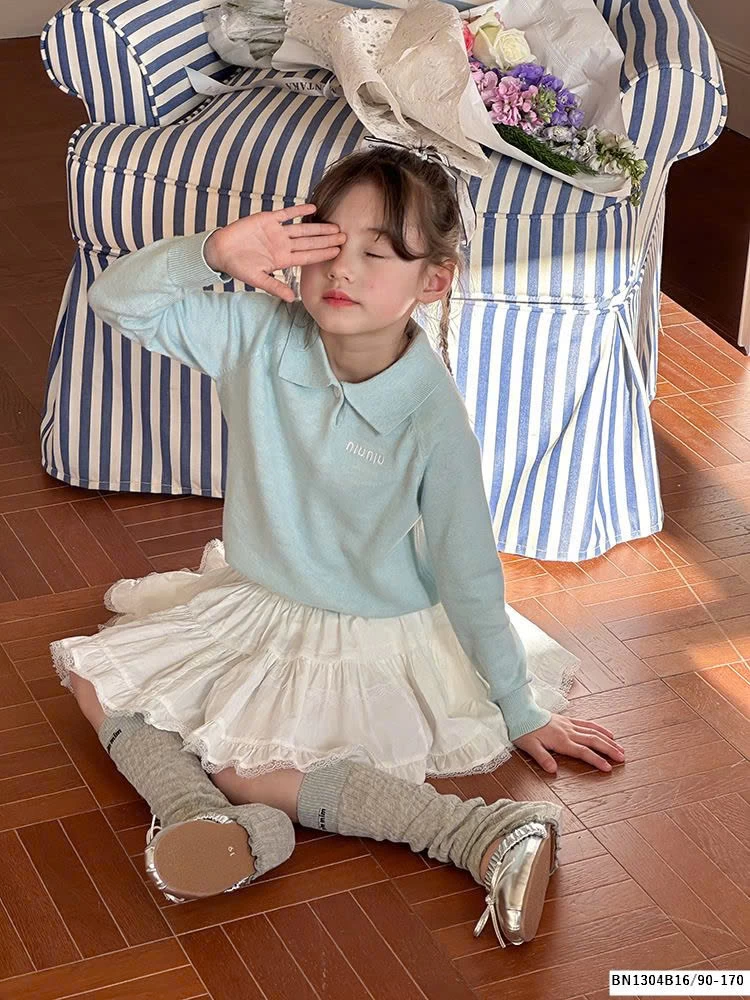 CHÂN VÁY REN TẦNG AMBB 25A001