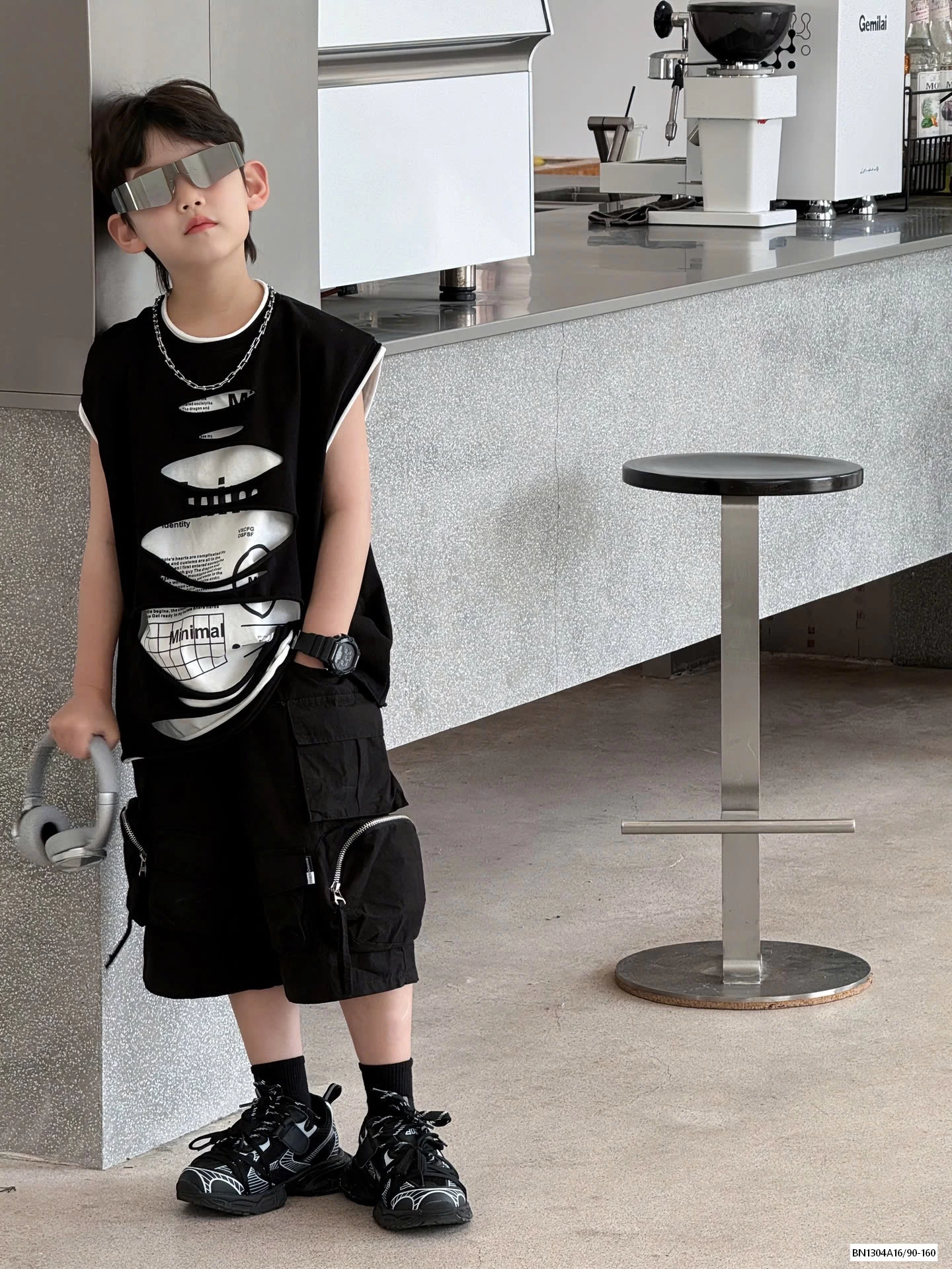 TANKTOP RÁCH CÁ TÍNH TAIRU