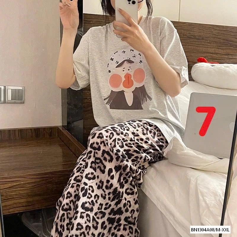 BỘ ÁO NGẮN DÀI TAY KITTY