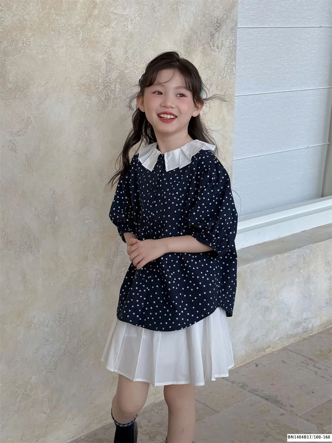 CHÂN VÁY XẾP LY BÉ GÁI LỚN