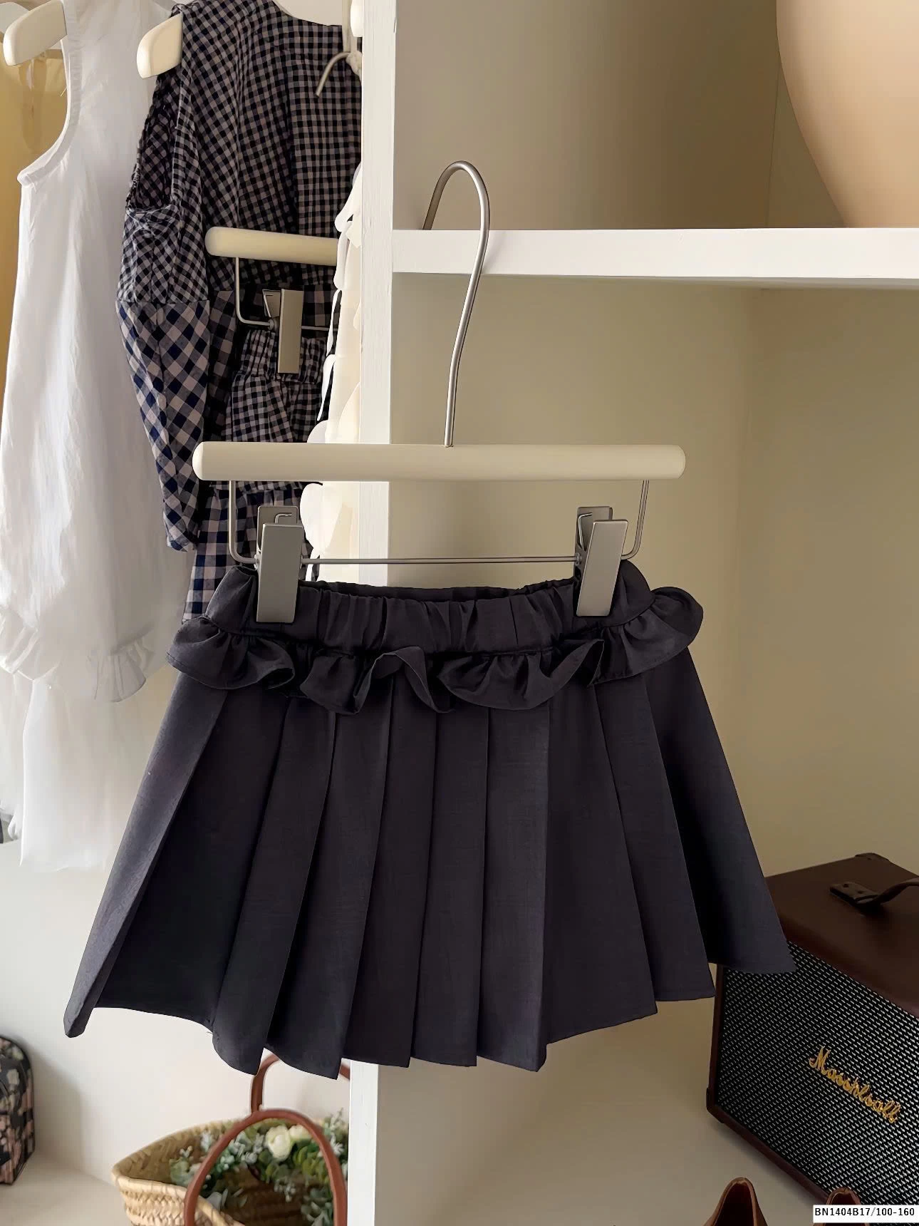 CHÂN VÁY XẾP LY BÉ GÁI LỚN