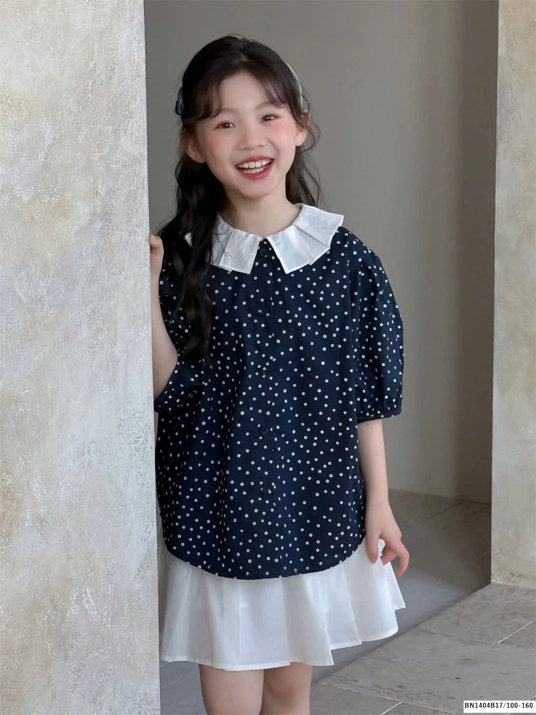 CHÂN VÁY XẾP LY BÉ GÁI LỚN