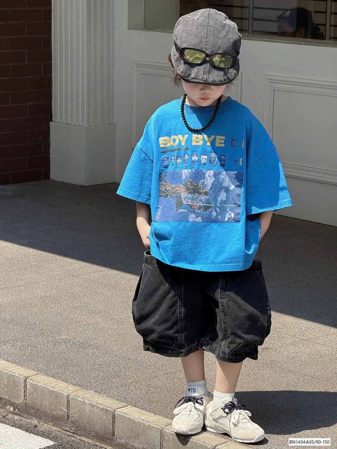 ÁO THUN XANH BOY BEY