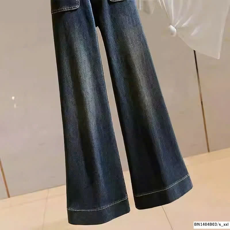 QUẦN JEAN SUÔNG ỐNG LOE