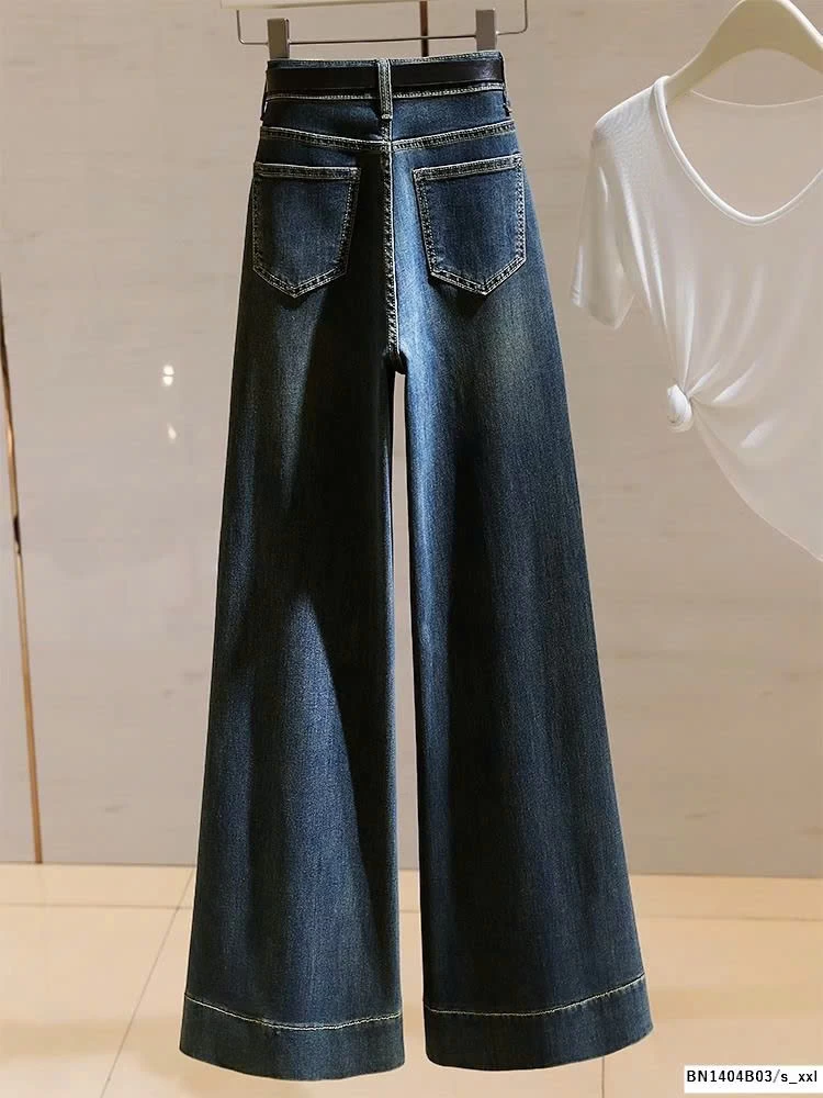 QUẦN JEAN SUÔNG ỐNG LOE